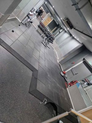 buy online custom made gym flooring for garage in dubai by dubai rubber mats